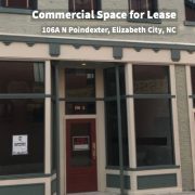 New Commercial Space for Lease in Downtown Elizabeth City