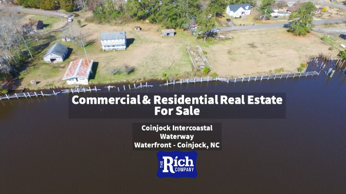 Rich Company -Real Estate For Sale • Commercial Building & Home For Sale - Coinjock Intercoastal Waterway Waterfront - Coinjock, NC