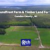 Soundfront Farm Timber Land For Sale - Camden County - Hunting , Farm, Timber, Waterfront