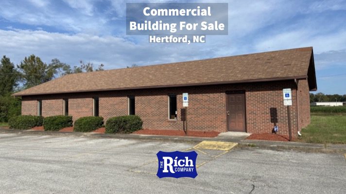 Commercial Building For Sale • Medical Building / Office | Hertford, NC 