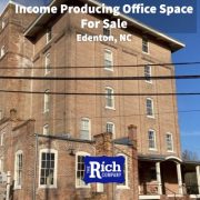 Income Producing Office Space For Sale on the National Historic Registry in Edenton, NC