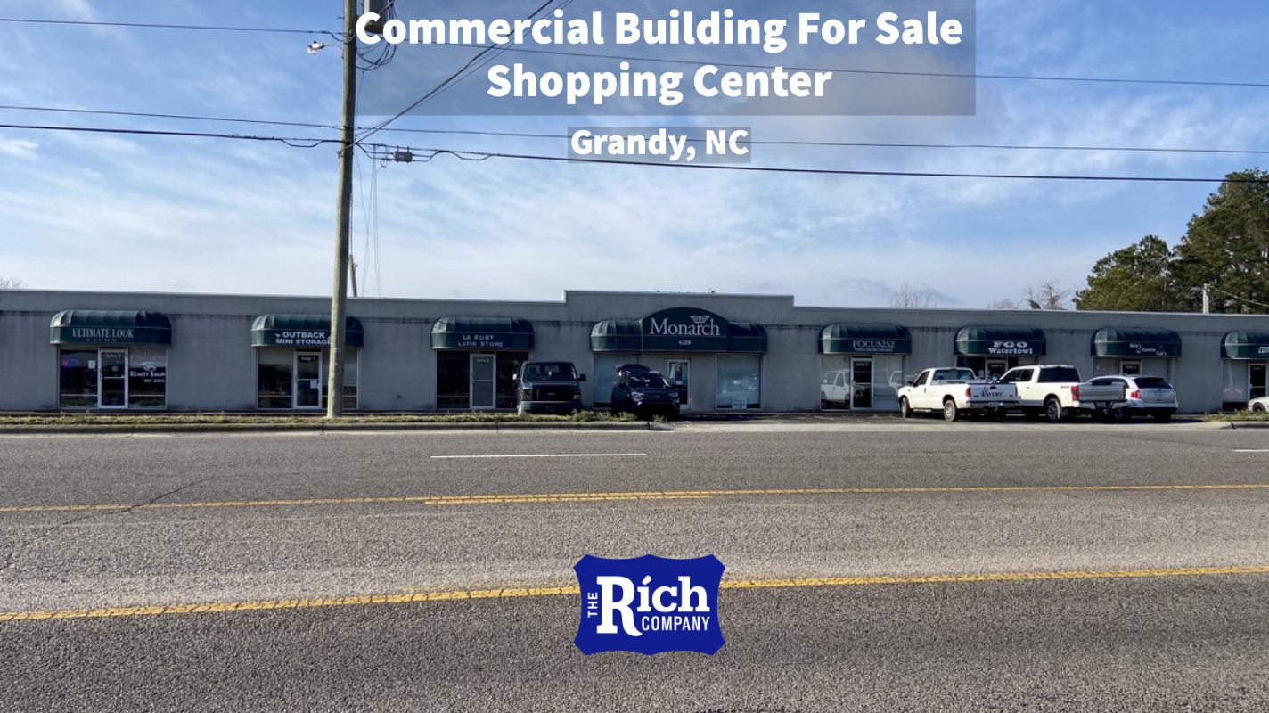 Commercial Building For Sale • Shopping Center • Grandy, NC