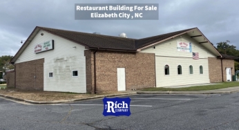 Restaurant Building For Sale – Elizabeth City, NC | Prime Location, Income Producing Property