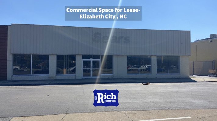 Commercial Space For Lease • Elizabeth City, NC