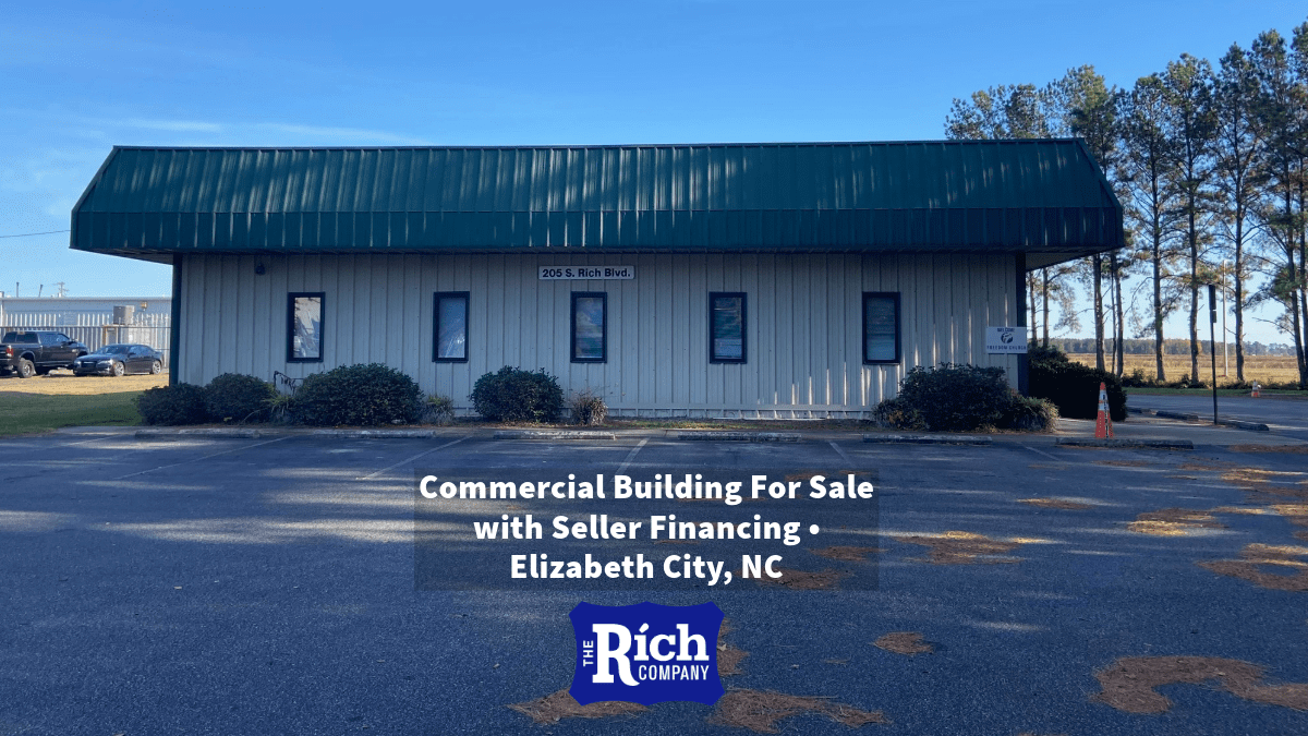 Commercial Building For Sale with Seller Financing • Elizabeth City, NC - Real Estate