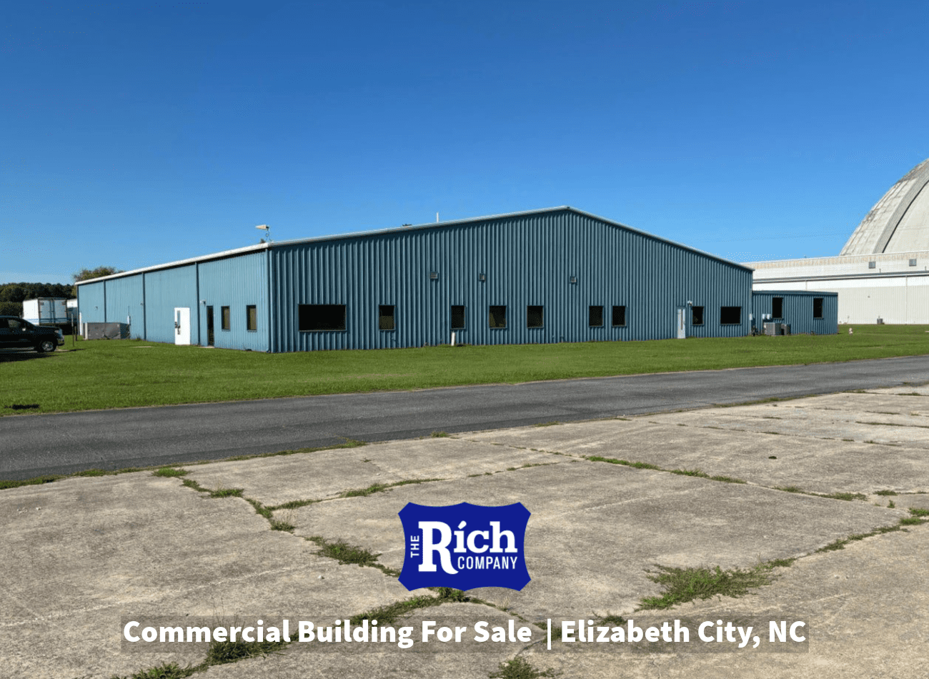 Commercial Building For Sale- Industrial Opportunity next to TCOM in Elizabeth City
