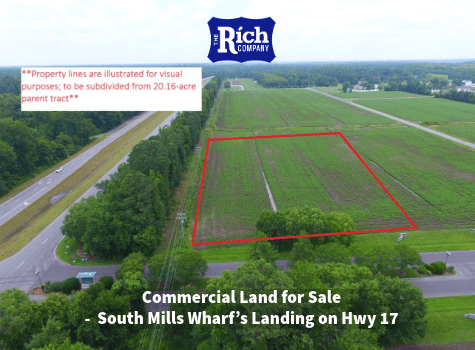 Commercial Land For Sale - South Mills Wharf’s Landing