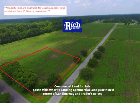 Commercial Land For Sale - South Mills Wharf’s Landing Landing Way and Trader’s Drive