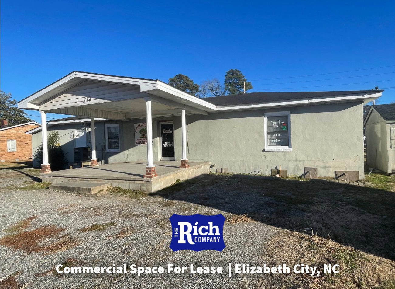 Commercial Space For Lease in Elizabeth City - 221 Bray St