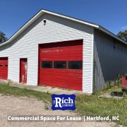 Commercial Space For Lease in Hertford, NC | Affordable Shop • Warehouse